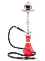 RED SHARK new sale hookah water glass vase pipes for shisha narguile smoking