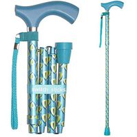 Switch Sticks Aluminum Adjustable Folding Cane and Walking Stick collapses and adjusts from 32 to 37 inches, Thames