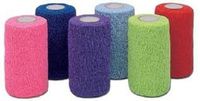 Co-Flex - Flexible Bandaging Tape - 4" x 5 yd - Assorted Colors - USA - 6, 12, or 18 Pack (6)