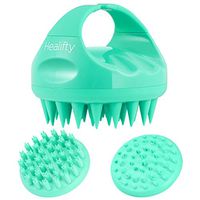 Healifty Slicone Scalp Massaging Shampoo Brush Body Massager Handheld with Flexible Silicone Bristles for Head Body