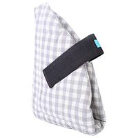 Heel Cushion Protector, Boot Heel Protector Cushion Heel Pillow Protector Wheelchair Foot Cover Foot Boot Shoe Inserts Anti-Bedsore Heel Pad for Bedridden Patient(Gray White)