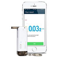 BACtrack Vio Smartphone Keychain Breathalyzer | Bluetooth Connectivity to Apple iPhone, Google & Samsung Android Devices