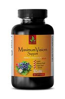 Supplements for Eye Health - Maximum Vision Support - Promotes Vision Health - Lutein Bilberry Supplement - 1 Bottle 60 Capsules