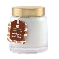 Northern Lights Essentials Jar Amber & Oak Leaf, 10 oz