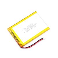 3.7V 2500mAh 375678 Lipo Battery Rechargeable Lithium Polymer ion Battery Pack with JST Connector