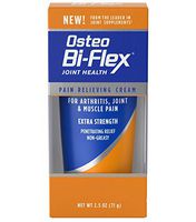 Osteo Bi-Flex, Pain Relieving Cream, 2.5 Ounce, Arthritis Pain Relief, Joint and Muscle Rub Pain Relieving Cream, Non-Greasy, Light Menthol Scented Cream Helps with Neck, Hip, Back, Hand, Joint Pain
