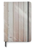 Wood Themed Designs UV Printed on PU Leather A5 Bullet Dotted Journal Notebook