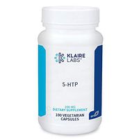Klaire Labs 5-HTP 100 Milligrams - Hypoallergenic Mood Support from L-5-hydroxytryptophan (100 Capsules)