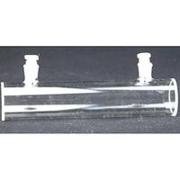 UNICO S-90-308-50G Spectrophotometer Cuvette, 50 mm Path Length, 335 to 2500 Nm Wavelength Range, 22 mm Height, 14.1 Ml Capacity, Glass, Cylinder Shape