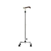 OPPALE Crutches- Crutches Big Four Pads Cane Slips Old Man Light Cane Sticks Non-Slip Safety Walker