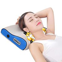 Shiatsu Neck Back Massager Pillow with Heat, 16-Head 3D deep kneading Massage,Perfect Gift for Men Women Mom Dad