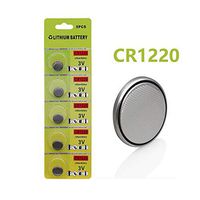 Cotchear 5pcs/Card 3V CR1220 Coin Battery Lithium DL1220 LM1220 ECR1220 1220 Button Cell Batteries for Watch Electronic Remote