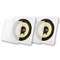 Acoustic Audio HDS10 in Wall 10" Home Theater Passive Subwoofers 2 Speaker Set