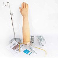 LXX IV Practice Arm Infusion Model- Venipuncture Practice Arm Profession Medical Simulator - for Training Intravenous Injection,Infusion,Blood Drawing Procedures and Techniques
