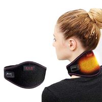 JMung Neck Support Brace for Pain Relief USB Charging Heating Neck Protection Infrared ray hot Compress moxibustion Spontaneous Heating Neck Warmth,USB+moxibustion