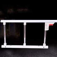 Bed Rail Safety Side Guard for Elderly, Adults, Toddler Kids Assist Handle Handicap Bed Railing Folding Hospital Metal Grip Bumper Bar ，Bed Rails for Elderly