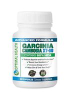 Healthy Habits Optimal Health Garcinia Cambogia XT-60 Supplement w/ 60% HCA Best Fat Burner, All Natural Appetite Suppressant, High Potassium, High Chromium, Weight Loss Mngt and Metabolism Booster