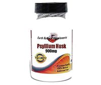 Psyllium Husk 900mg * 90 Caps 100% Natural - by EarhNaturalSupplements