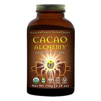 HealthForce Cacao Alchemy - 150 g Vegan Powder - Superfood Adaptogen Tonic - Support Energy, Endurance, Vitality - Organic, Gluten-Free - 60 Servings