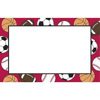 Sports Balls Enclosure Cards/Gift Tags - 3 1/2 x 2 1/4in. (50)