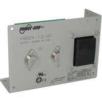 "Power-One HBB24-1.2-AG Power Supply; AC-DC; 24V@1.2A, -24V@1.2A; 100-264V In; Open Frame; Panel Mount; Linear"
