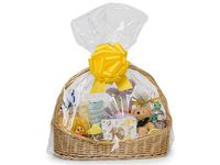 JUMBO Clear Poly Basket BagsMINI-PK 28 x 8 x 32" 1.25 mil (2 unit, 25 pack per unit.)