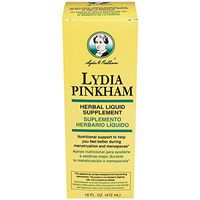 Lydia Pinkham Liquid To Feel Better During Menstruation And Menopause - 16Oz