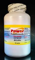 Ginkgo biloba 500mg, Memory aid - 300 Capsules