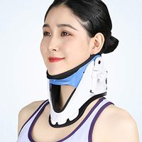 DSHUJC Cervical Traction Device Hot Compress Support Fixed Correction Cervical Improved Spine Alignment Ideal Collar Durable, Adjustable