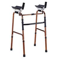 Underarm Crutches Lightweight Folding Walkers Detachable Crutches Alternative Freely Adjustable Height