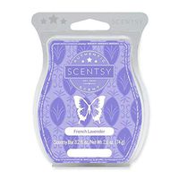 Scentsy French Lavender Bar Wickless Candle Tart Warmer Wax 3.2 Fl Oz, 8 Squares