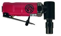 #CP875-22;500 RPM - 1/4'' Collet - Pneumatic Right Angle Pistol Grip Die Grinder