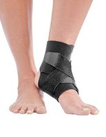 Mueller Adjustable Ankle Support, Black, One Size Fits Most