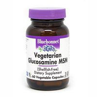 BlueBonnet Vegetarian Glucosamine Plus MSM Supplement, 60 Count (743715011137)