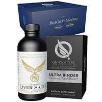 Quicksilver Scientific Push Catch LiverDetox Protocol - 2 Piece Kit with Ultra Binder + Liver Cleanse Botanicals (Push/Catch)