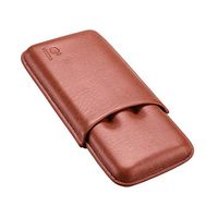 Crocodile Pattern Cigar Box Cedar Wood Travel Portable High Quality Leather Accommodate 3 Cigarette Men's Gift Handmade Waterproof Luxury Accessories Cigar Humidor (Color : Brown-1)