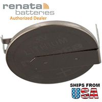 Renata CR2025FH1-MFR 3V Lithium Coin Battery 2-PIN HORZ for IBM21XT IBM ThinkPad 600 600E 02K6502 N7G05002 431436001 02K6486 Varta CR2025-WR CMOS Electronic Memory System