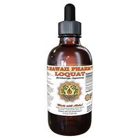 Loquat, Pi Pa Ye (Eriobotrya Japonica) Tincture, Dried Leaf Liquid Extract, Loquat, Herbal Supplement 4 oz