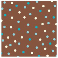 Creative Converting - Aqua Dots Designer Lunch Napkins
