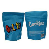 25pcs a pack Smell proof Food -Grade material Mylar Bags, Premium, Heat Seal, Smell Proof, Child Proof, Resealable Zipper Storage Bags (3.5gram, gelatti)