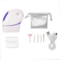 Foot Dead Skin Remove massager, USB Rechargeable Foot File Hard Skin Remover Pedicure Tools for Feet Electronic Callus Waterproof Pedicure kit for Cracked Heels and Dead Skin