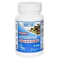 Deva Vegan Vitamins Astaxantin 4Mg Vegan 30 Sgel