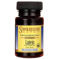 Swanson Lutein 20 Milligrams 60 Sgels