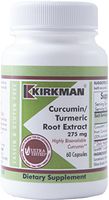Kirkman Curcumin/Turmeric Root Extract 275 mg || 60 Vegetarian Capsules || Antioxidant Activity || Immune System Support