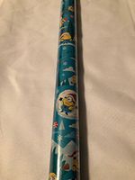 Holiday Gift Wrapping Paper - 20 sq ft - Brand New 2017 Designs (Despicable Me Minion Made)