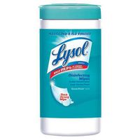 LYSOL 77925EA Disinfecting Wipes, Ocean Fresh Scent 80/Canister