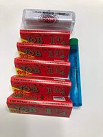 JOB Orange 1 1/4 Slow Burning (5 Packs, Job Roller 79MM + Doobtube)
