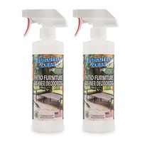 Amazing Patio Furniture Cleaner - Natural Enzymes Easily Remove Dirt, Bird Droppings, Food and Mildew Stains and More from Your Outdoor and Patio Furniture - USA Made