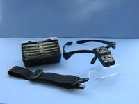 Magnifying Glasses with Five Lenses - 1.0x, 1.5x, 2.0x, 2.5x, 3.5x