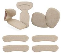 High Heel Pads,High Heel Inserts, Heel Grips,Anti Slip Heel Shoe Cushion Inserts, Heel Snugs(Set of 8 Pieces)